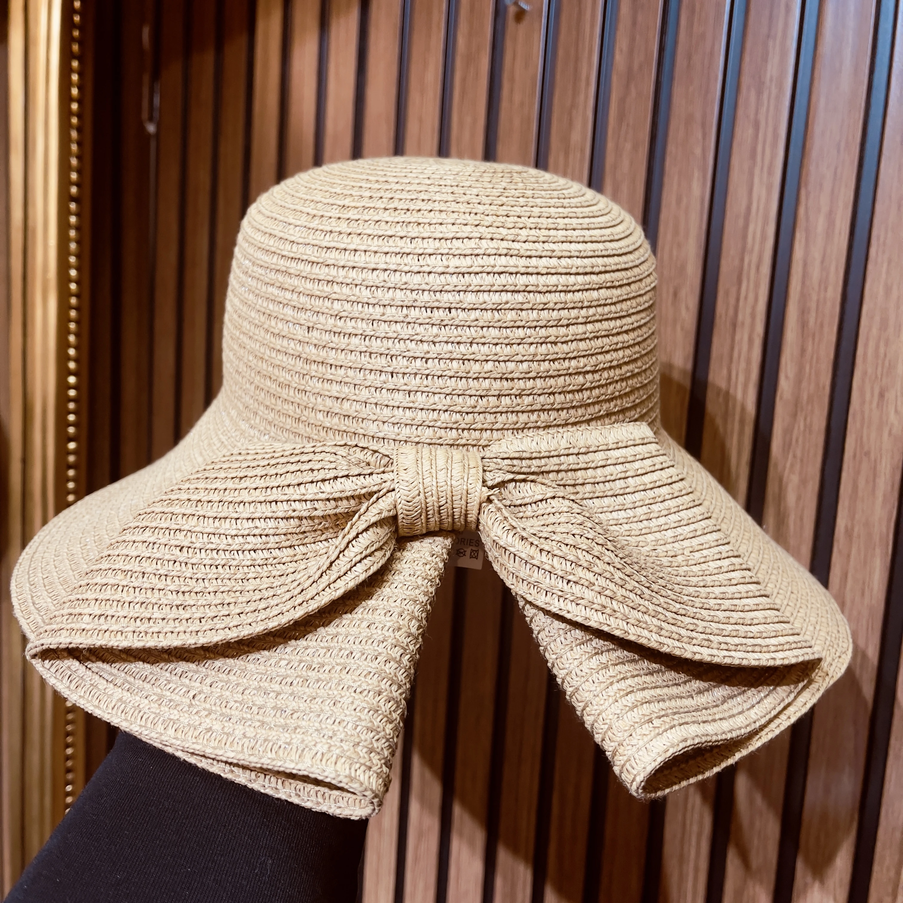 Bow Straw Hat