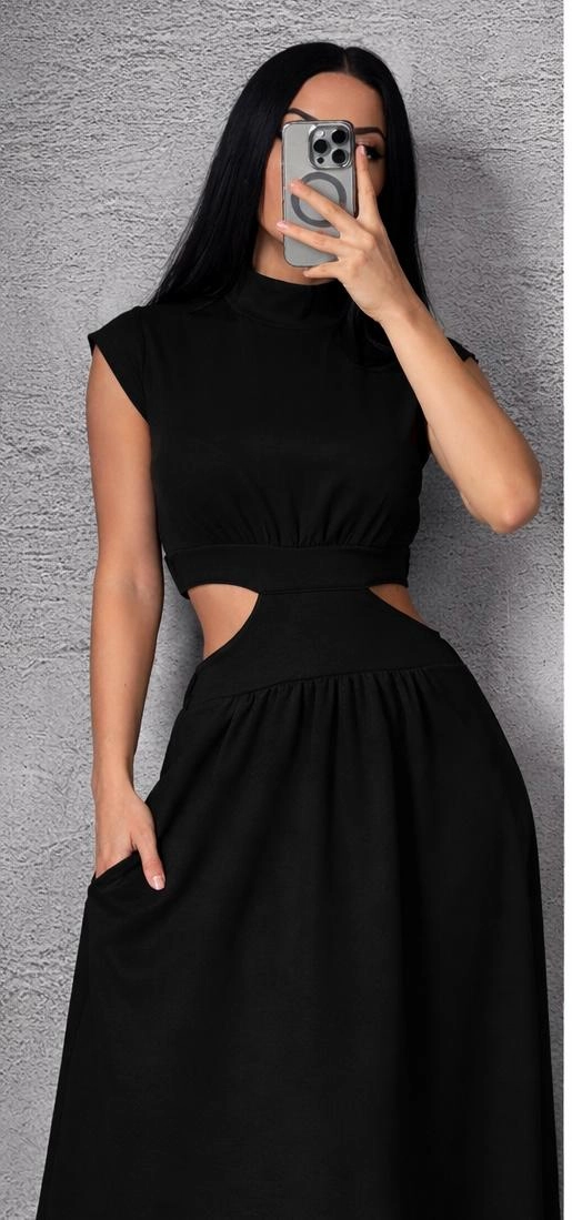 Siyah Elbise - Resim 4