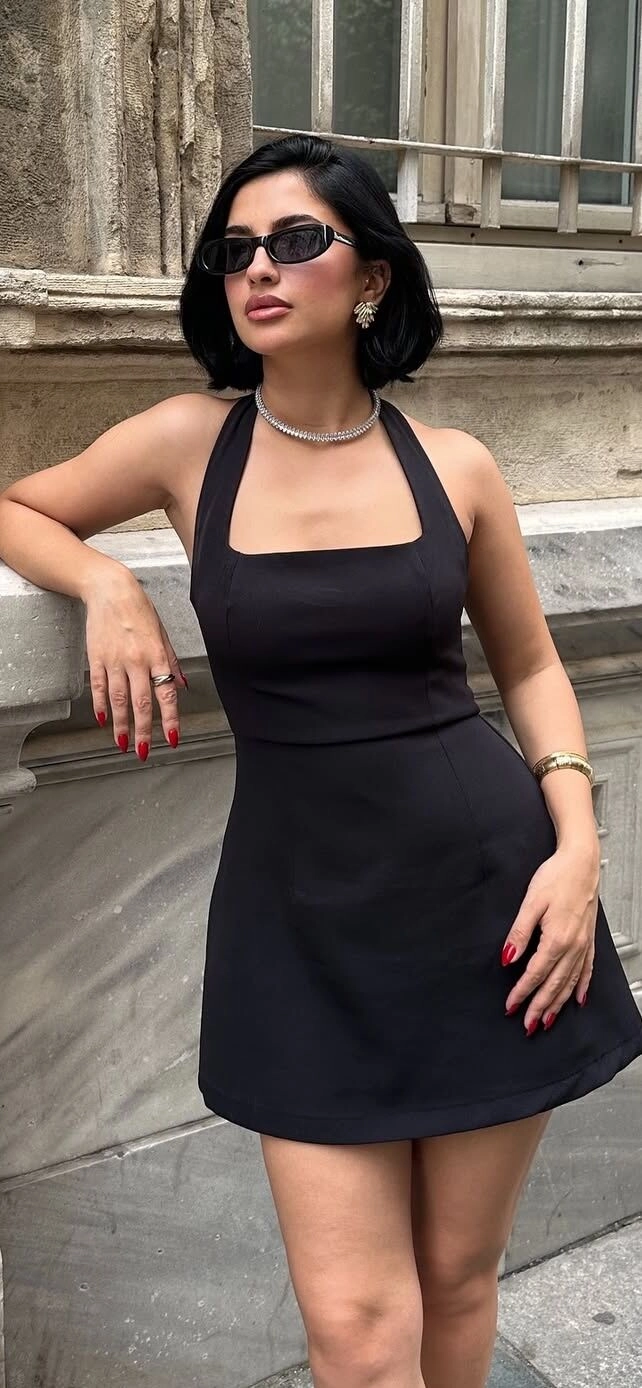 Mini Tek Parça Elbise