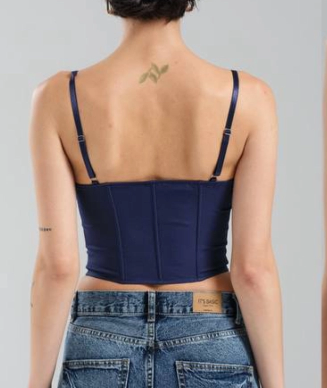 Önden Kopçalı Korse Büstiyer - Resim 4