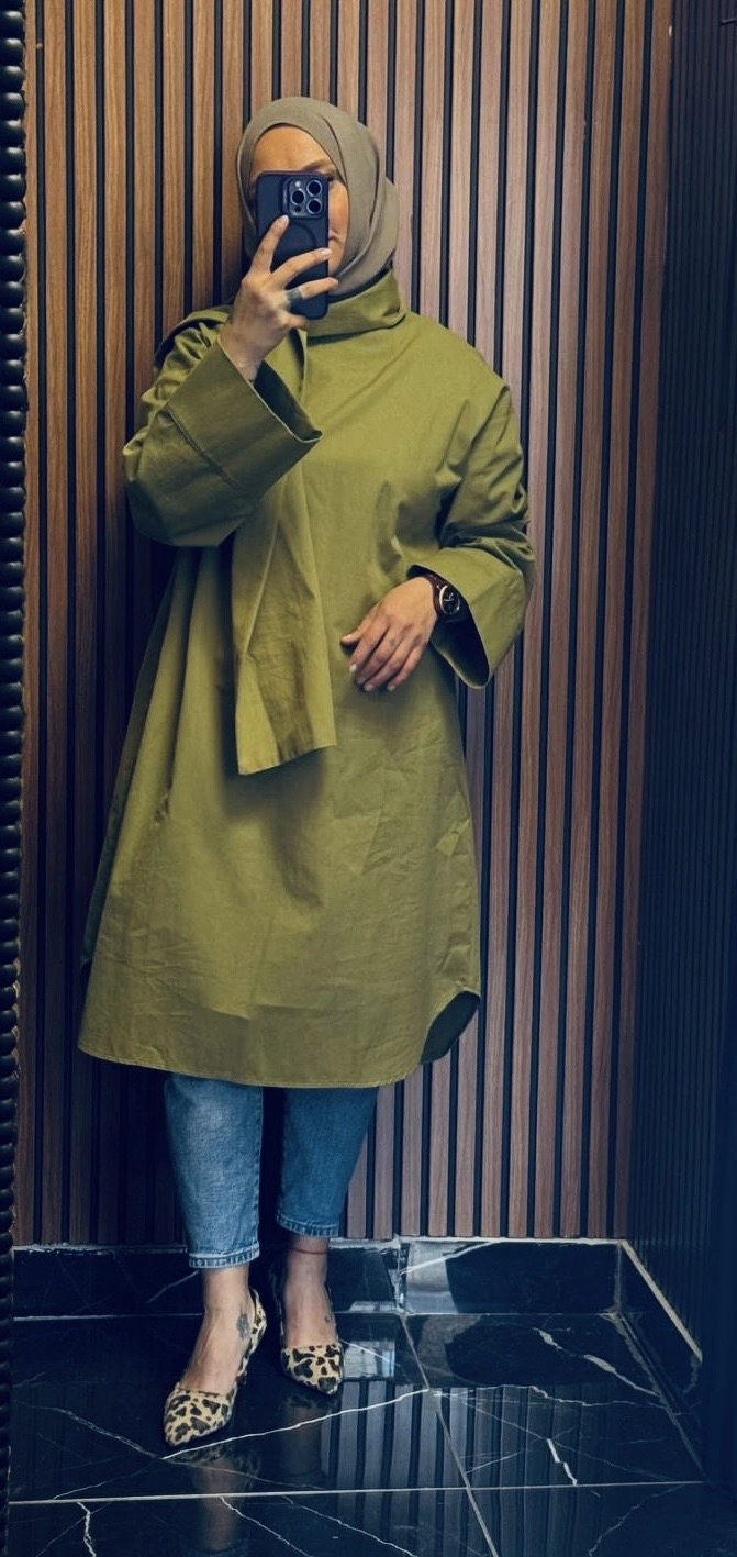 Şal Yaka Tunik - Resim 6