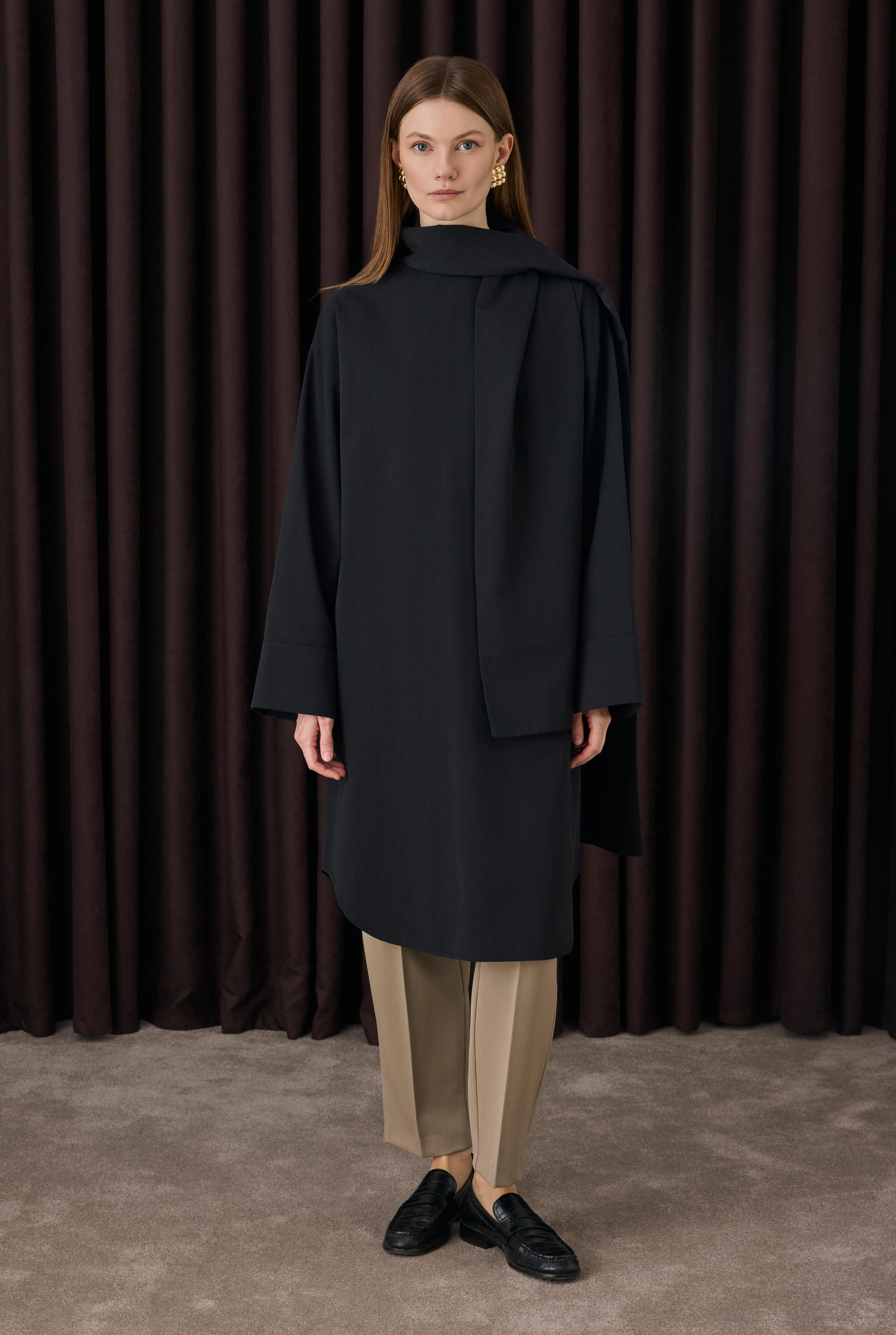 Şal Yaka Tunik - Resim 7