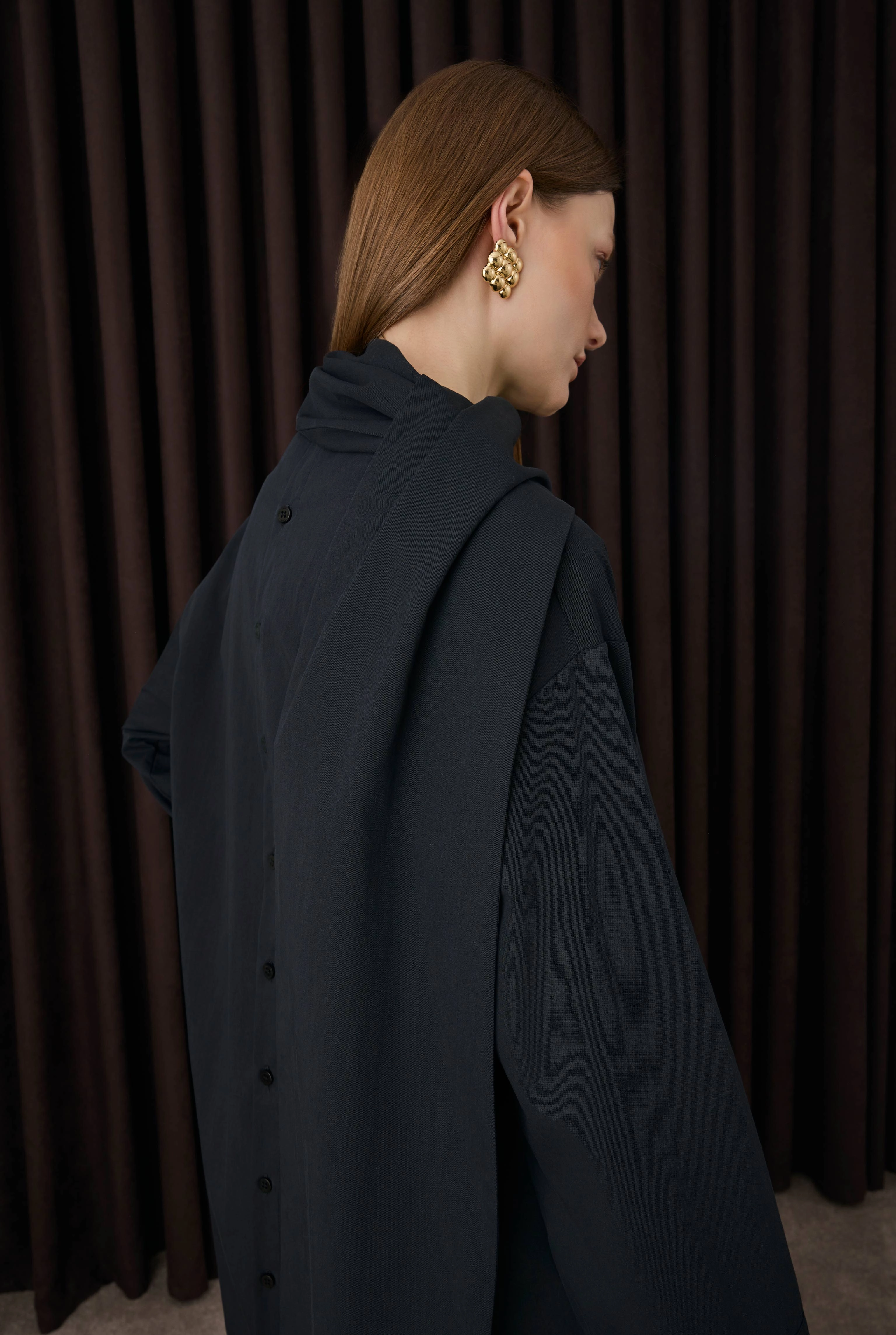 Şal Yaka Tunik - Resim 9