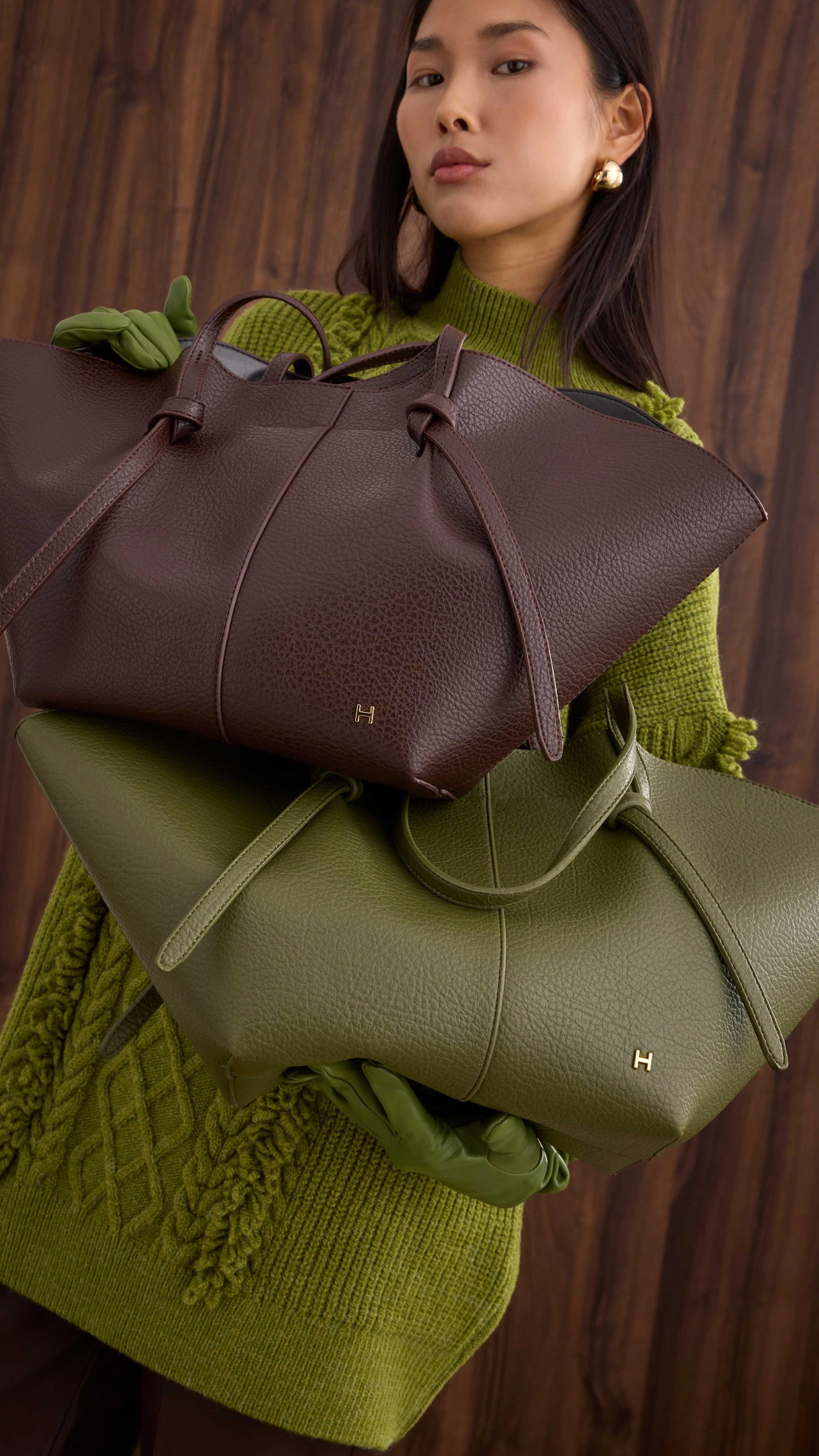 HEQA Uzun Saplı Maxi Shopper Çanta - Resim 5