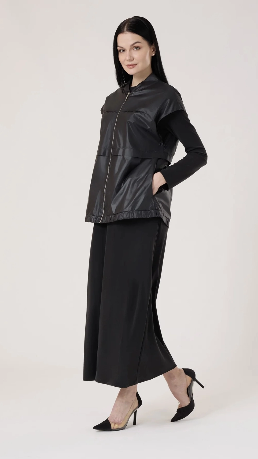 Jupe Paraşüt Yelek Elbise