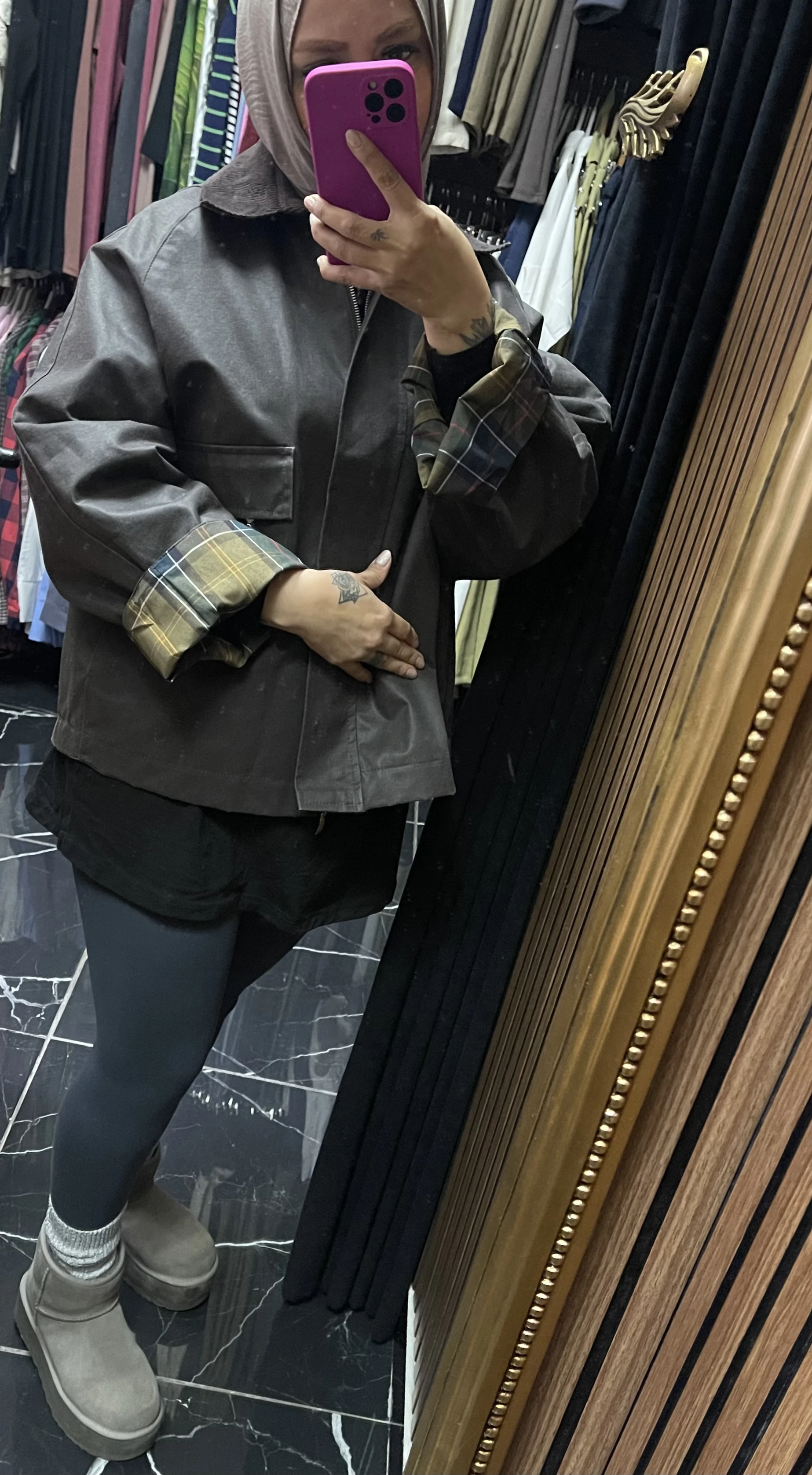 Mumlu Su Tutmaz Mont - Resim 4