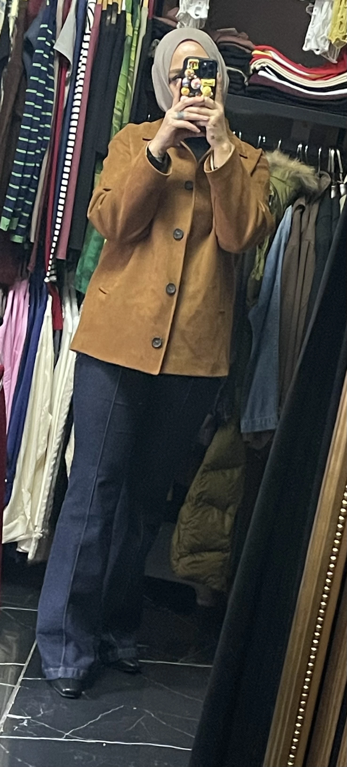 Kısa Yün Kaşe Kaban