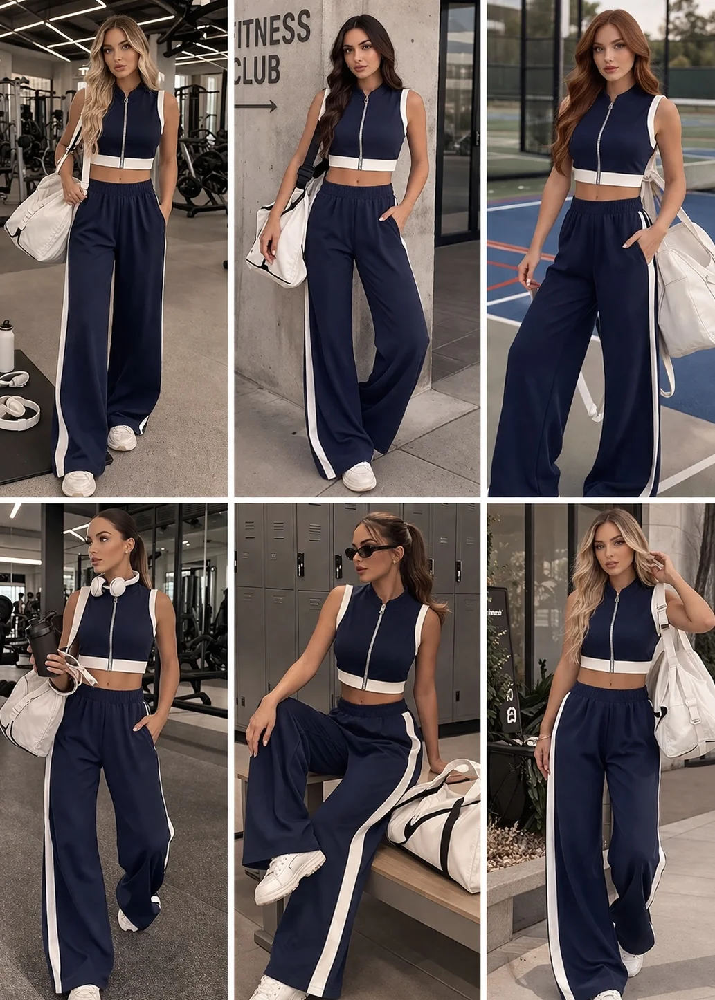 Şeritli Oysho Takım - Resim 6