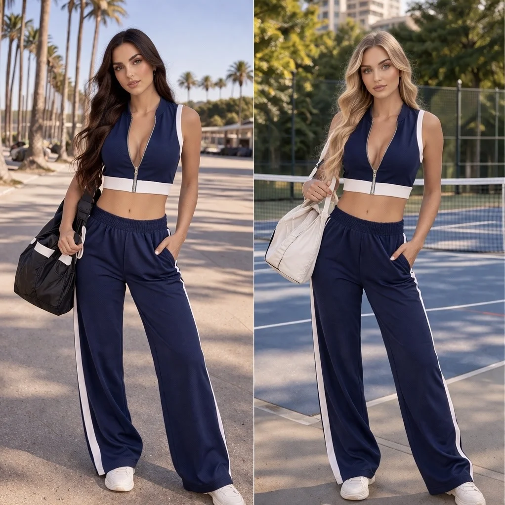 Şeritli Oysho Takım - Resim 7