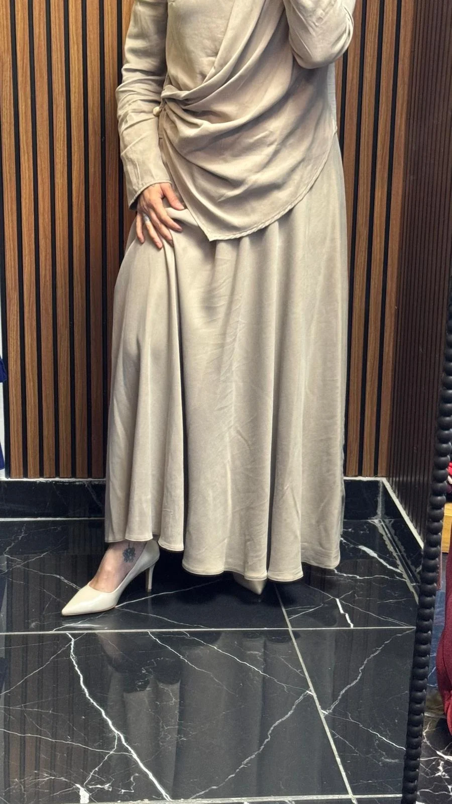 طقم تنورة بلوزة - Resim 5
