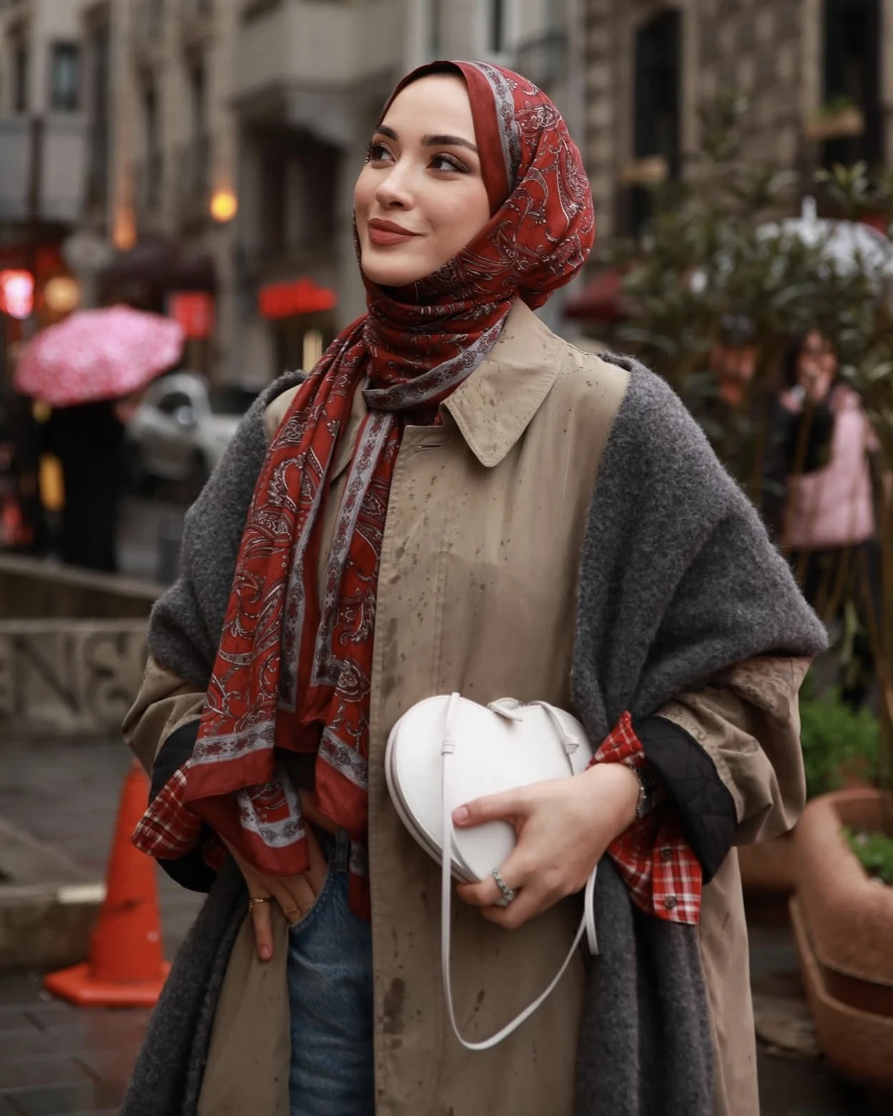 Modal Etnik Desen Şal - Resim 10
