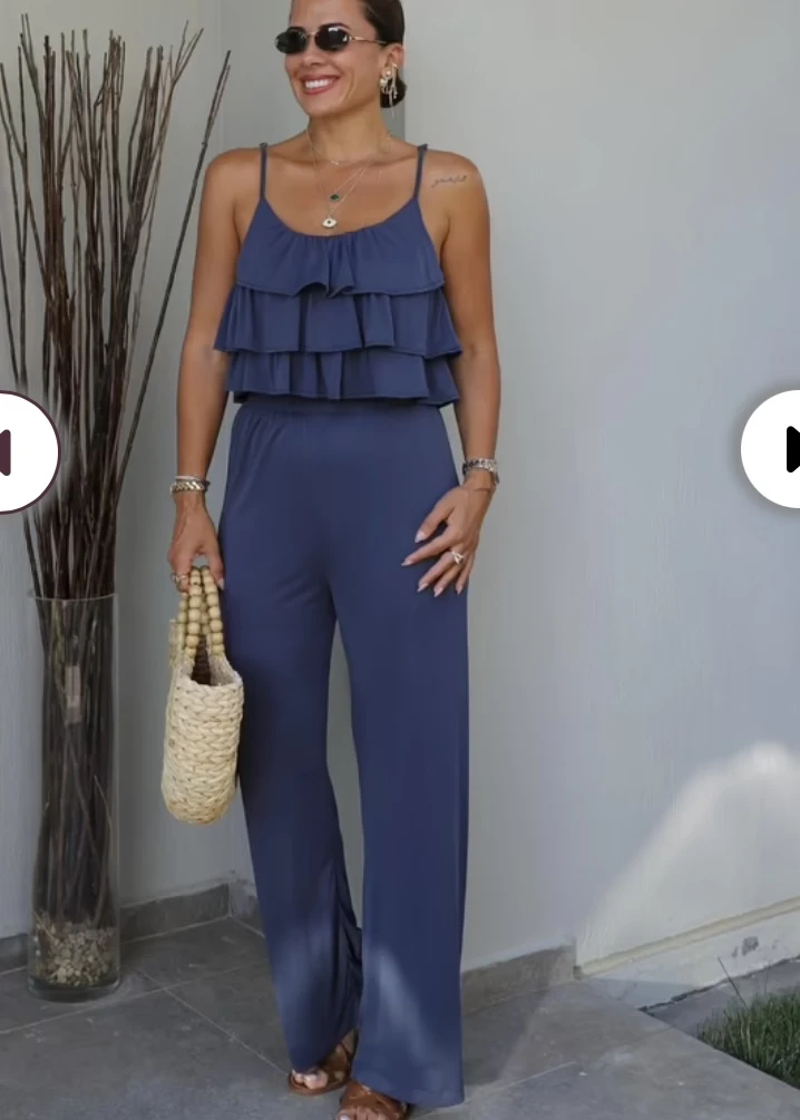 İp Askılı Crop Takım