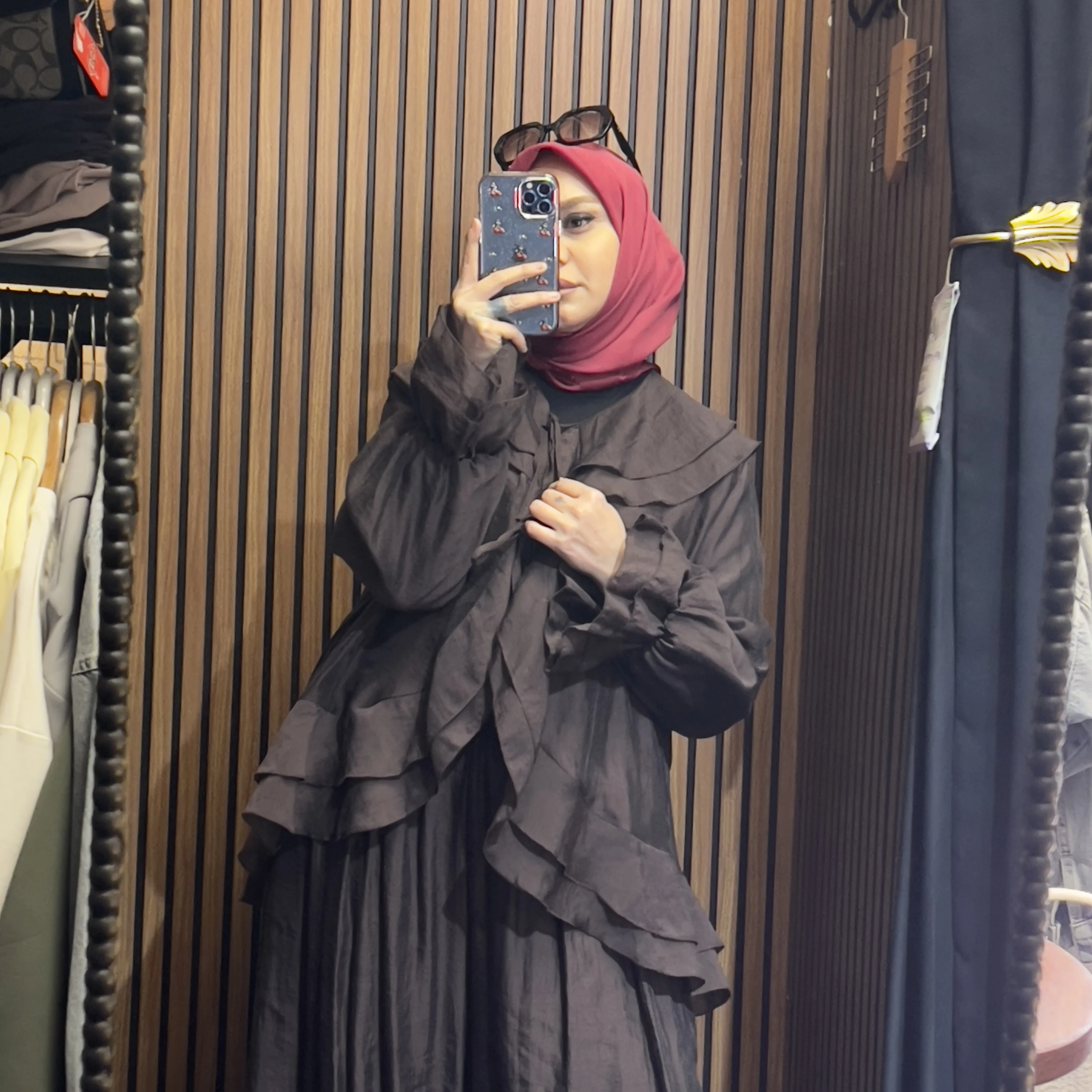 Fırfırlı Bluz Pantolon Takım - Resim 12