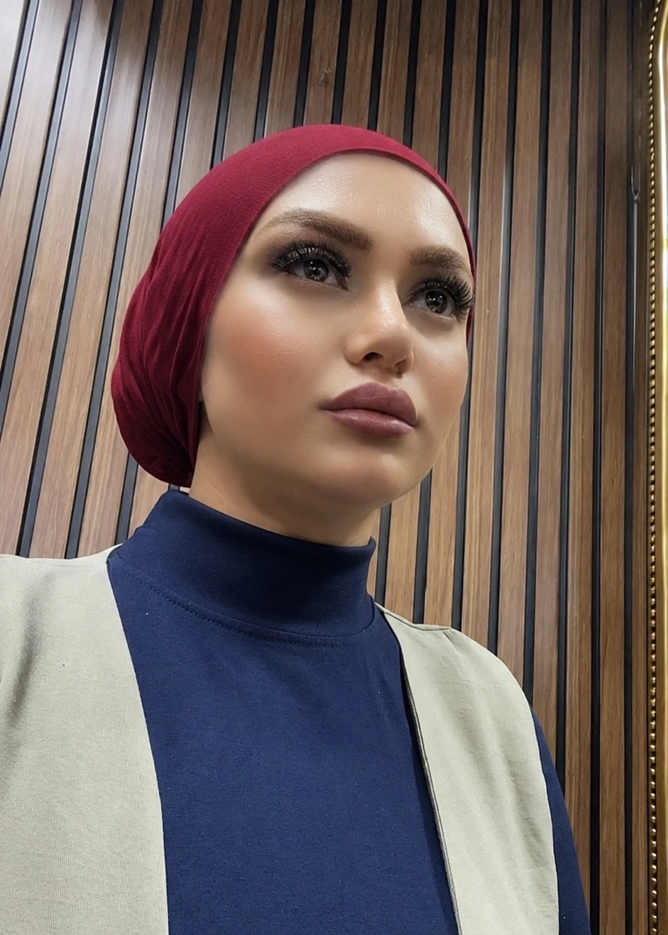 Düz Dikişsiz Bone - Resim 8