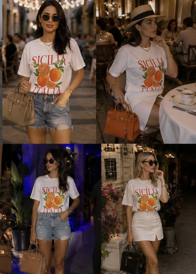 Premium Sicilia tişört - Resim 3