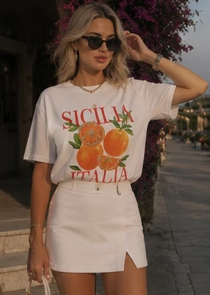 Premium Sicilia tişört - Resim 4